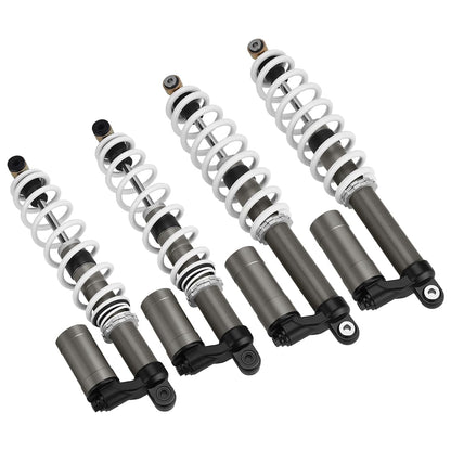 Front & Rear Air Shocks Absorbers For Polaris RZR 800 S 2009-2012 7043422 7043419