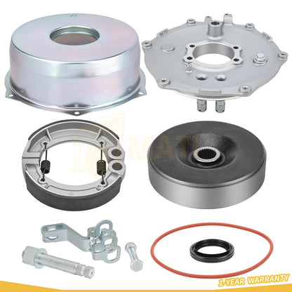 Rear Brake Plate Cover Drum Hub Seal Kit For Yamaha YFM250 YFM350 YFM400 A/F 5VH-F5321-01-00