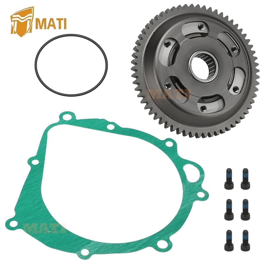 Starter Clutch & Gear Gasket Kit For Suzuki Quadsport Z400 LTZ400Z LTZ400 2003-2014 12600-29810 09263-25049