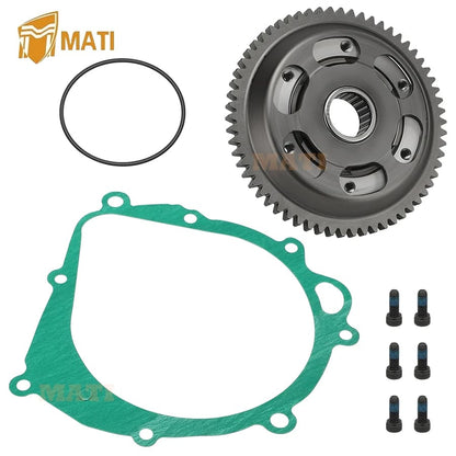 Starter Clutch & Gear Gasket Kit For Suzuki Quadsport Z400 LTZ400Z LTZ400 2003-2014 12600-29810 09263-25049