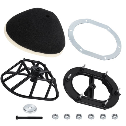Air Filter Kit Cage Holder w/Guide Holder Plate for Yamaha Blaster 200 YFS200 1988-2006
