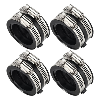 4Pcs Carburetor intake Manifold Pipe For Honda Interceptor 750 VFR750F 1990-1993 16211-MT4-000