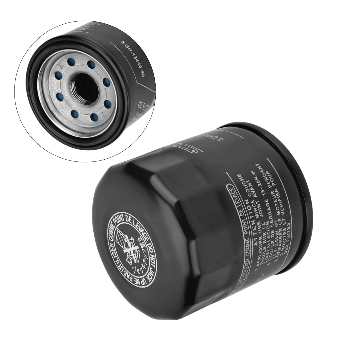 Fuel Pump Assembly &amp; Oil Filter for Kawasaki KVF750 Brute Force 750 4x4i EPS 2008-2024 47-1030 49040-0717