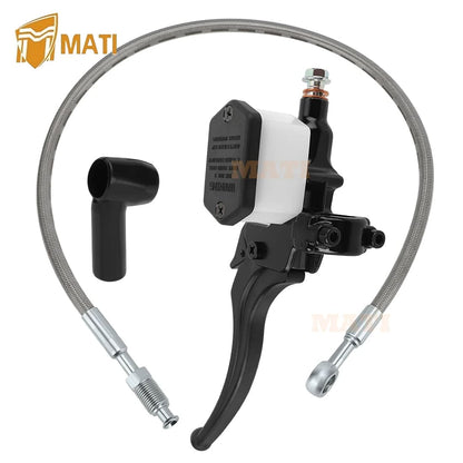 Front Brake Master Cylinder & Hose Line For Polaris Sportsman 500 335 Magnum 500 Diesel 455 1996-2000 2050078