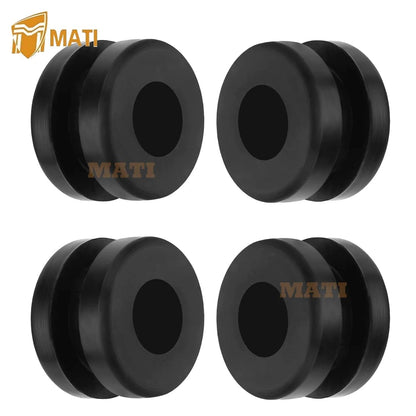 4Pcs Rubber Heel Guard Grommets For Yamaha Warrior YFM350X Banshee YFZ350 Blaster YFS200 OEM: 90480-18411-00