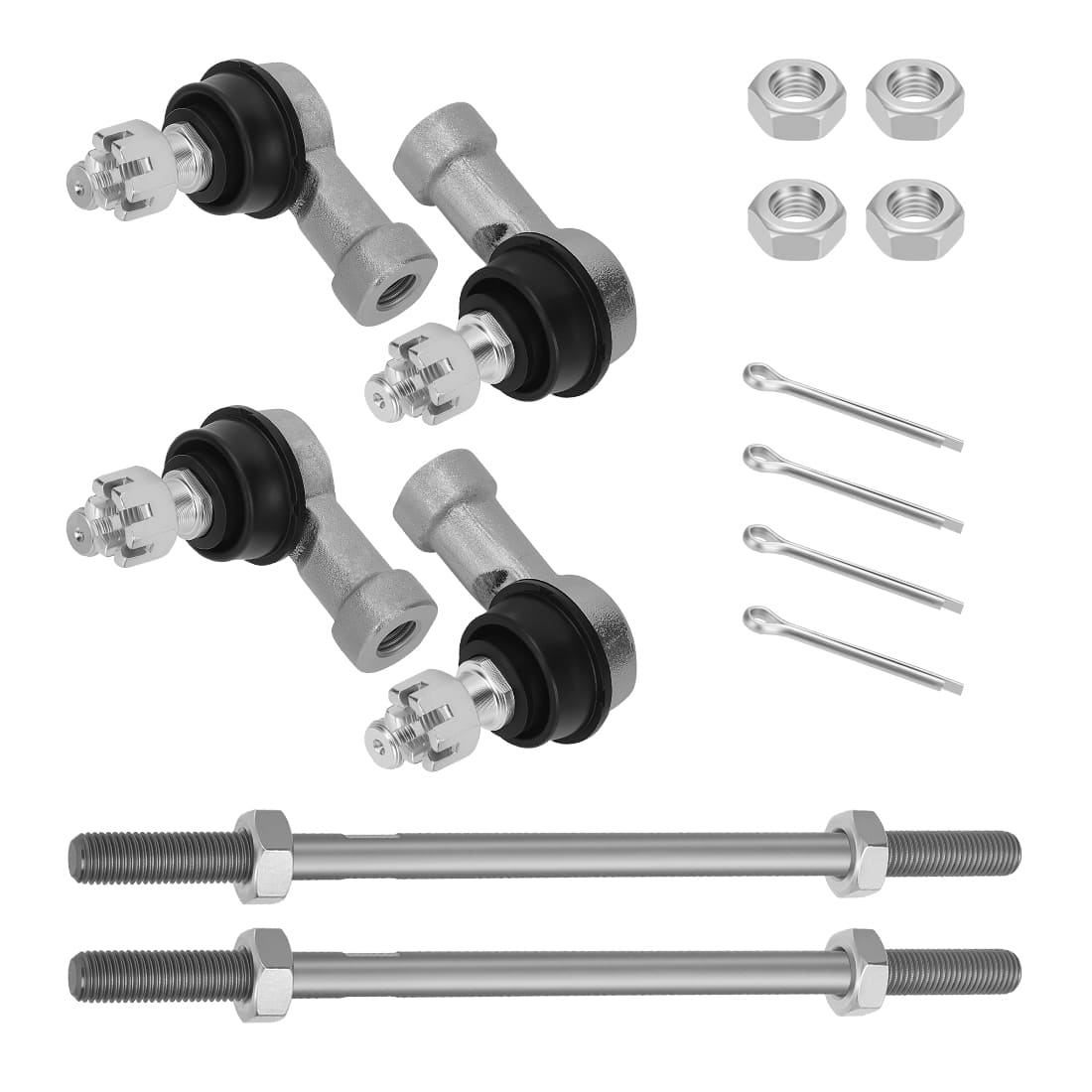 2Pcs Tie Rod Set For Polaris Scrambler 50 90 2001-2003 0450503 0450919