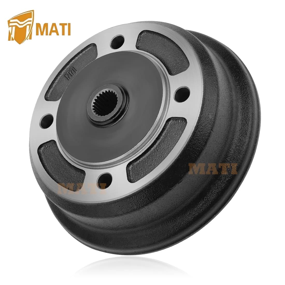 Rear Wheel Brake Drum Hub for Kawasaki Mule 4010 4000 3020 3010 3000 2510 KAF620 KAF950 2001-Up 41038-0035 41039-1336