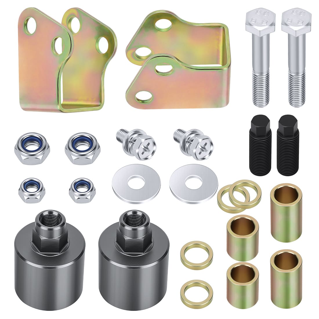 Front & Rear 2" Suspension Lift Kit For Polaris Ranger 500 Ranger Full-Size (Strut Model) 2016-2018