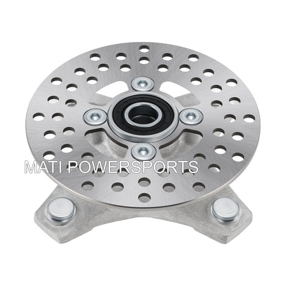 2Set Front Wheel Hub & Brake Rotor Assy For Sale Fit For Yamaha YFZ450 Raptor YFM700 YFM660 2001-2024 1S3-25111-10-00