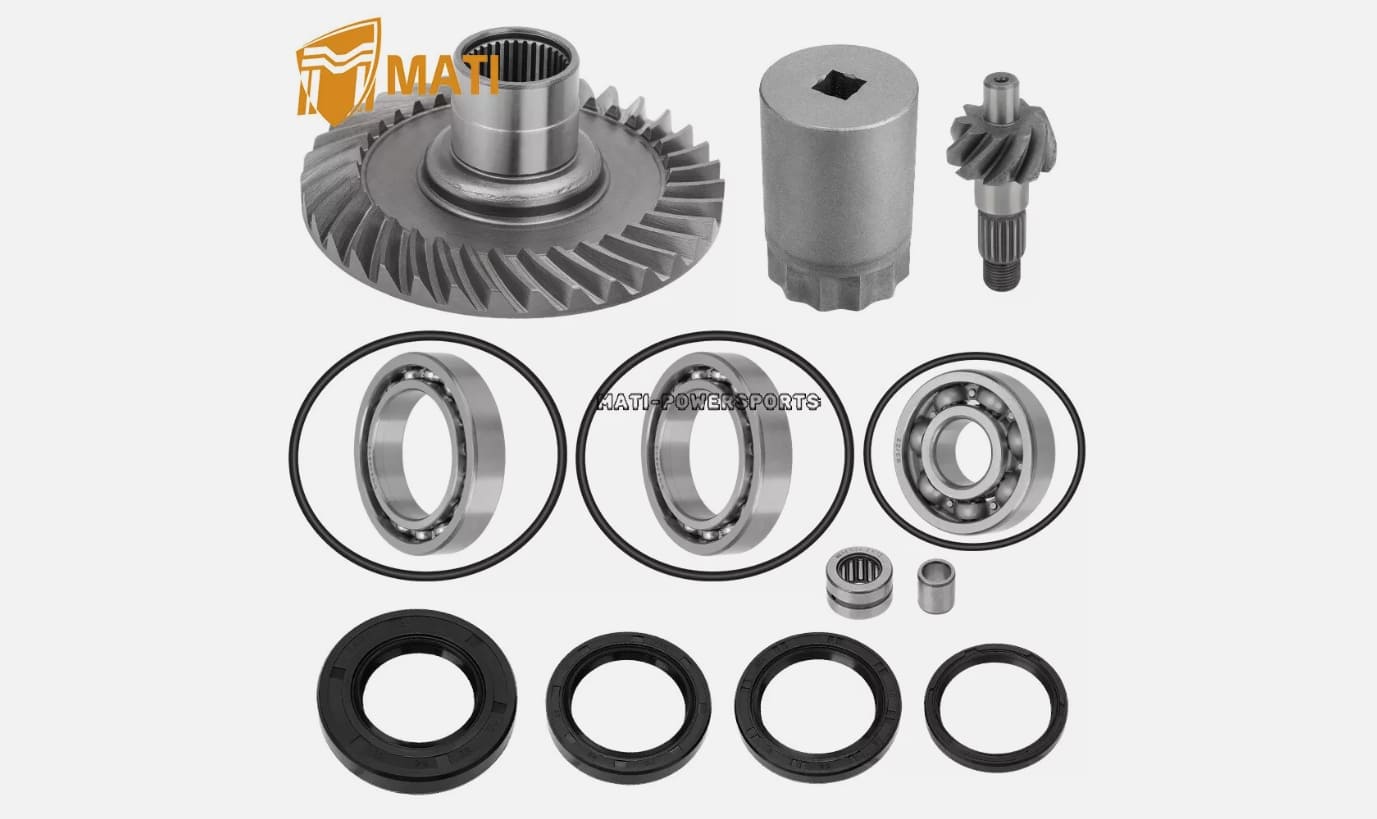 Rear Differential Ring Pinion Gear Plus Kit for Honda FourTrax 300 TRX300 TRX300FW 1988-2000