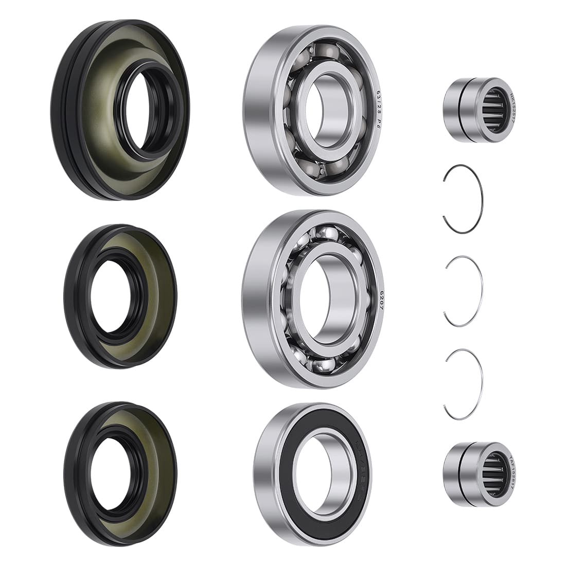 Rear Differential Bearing Seal Kit For Honda Rancher 420 Rubicon 500 520 2015-2024