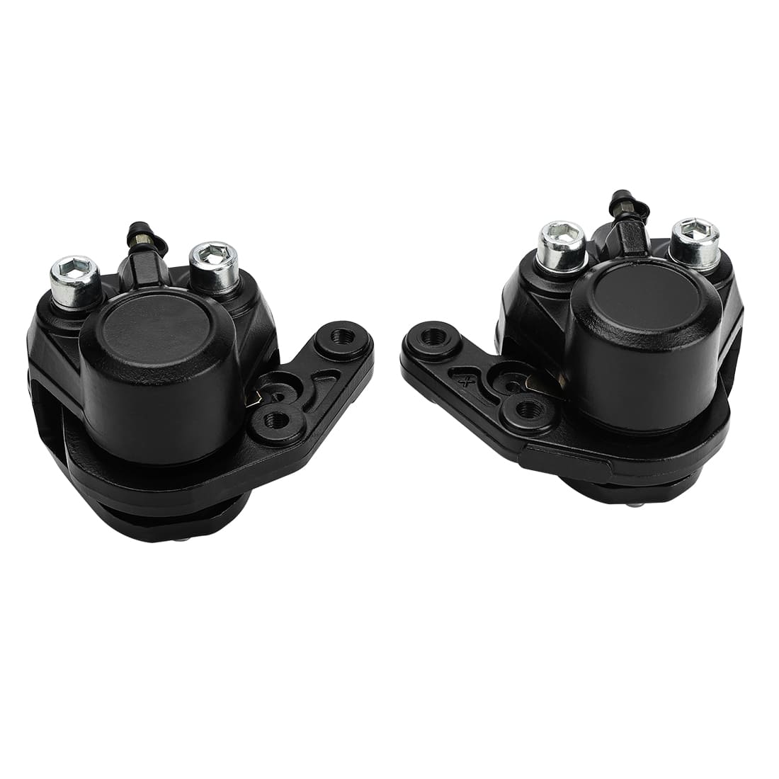 Front Left & Right Brake Caliper Assembly with Pads for Kawasaki Z1 H2 Mach IV 1972 - 1975 43041-008