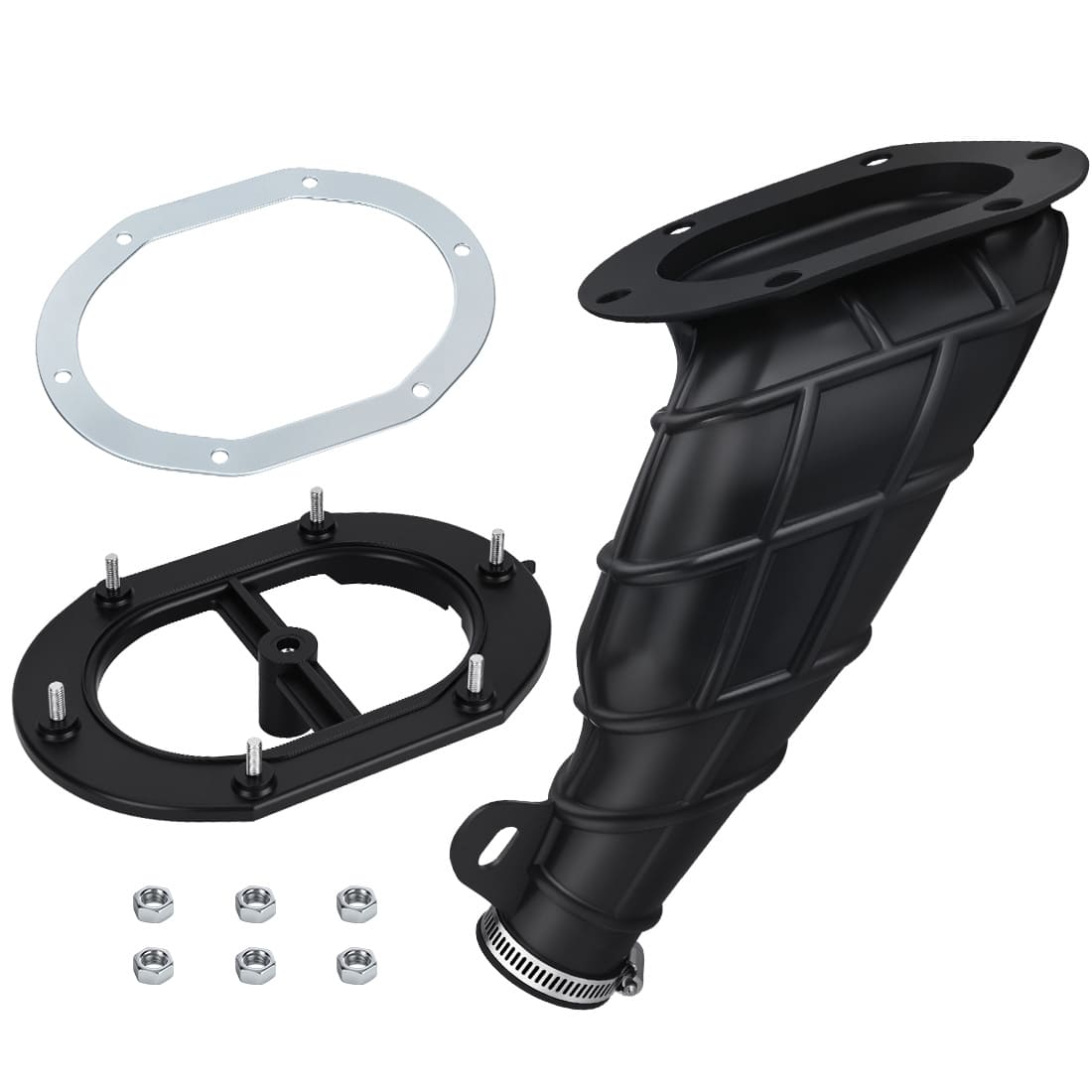 Intake Duct Tube Joint & Air Filter Guide Holder & Plate For Yamaha YFS200 Blaster 200 1988-2006 2XJ-14453-00-00