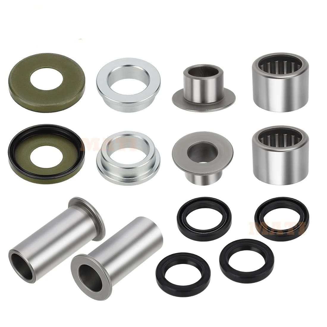 Swing Arm Bearing Seal Rebuild Kit For Suzuki QuadRacer 250 LT250R 500 LT500R OEM: 61251-19A00 09263-20041 09283-20031