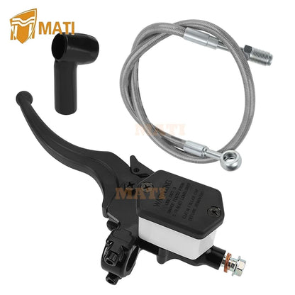 Front Brake Master Cylinder & Hose Line For Polaris Sportsman 500 335 Magnum 500 Diesel 455 1996-2000 2050078