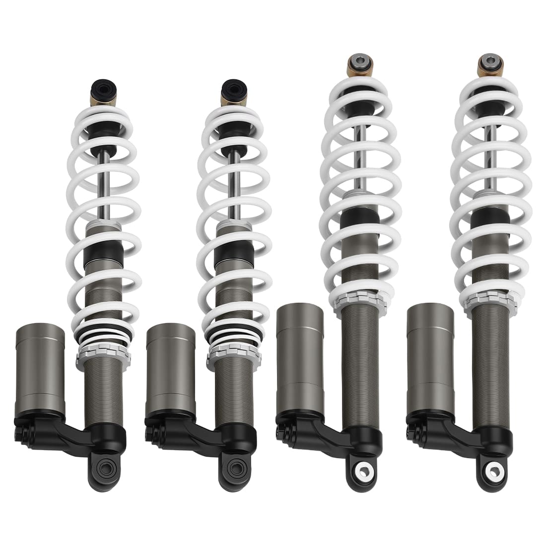 Front & Rear Air Shocks Absorbers For Polaris RZR 800 S 2009-2012 7043422 7043419