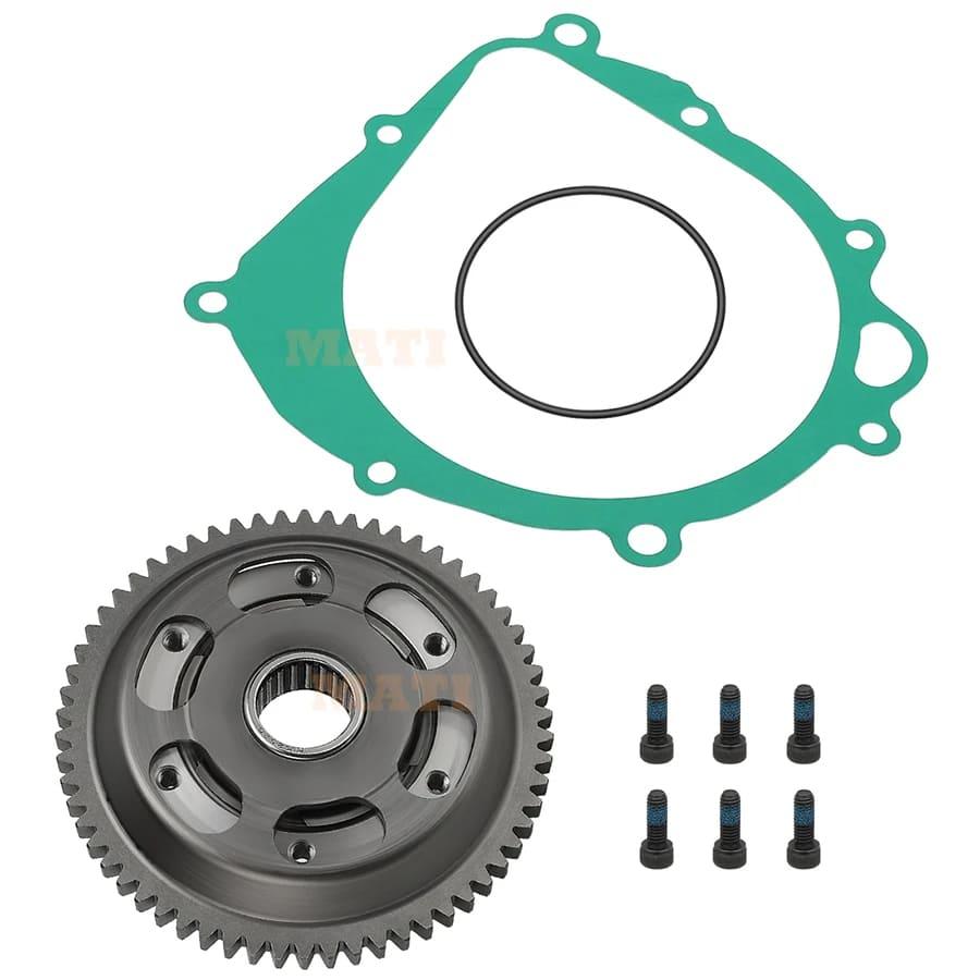 Starter Clutch & Gear Gasket Kit For Suzuki Quadsport Z400 LTZ400Z LTZ400 2003-2014 12600-29810 09263-25049