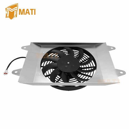 Radiator Cooling Fan Assy for Yamaha YXM700 YXC700 YXE70 Viking Wolverine 700 2014-2024 1XD-E2405-01-00