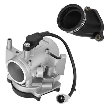 Throttle Body & Intake Manifold Adapter Boot For Polaris Ranger 700 6x6 Crew XP 2006-2009 2203925