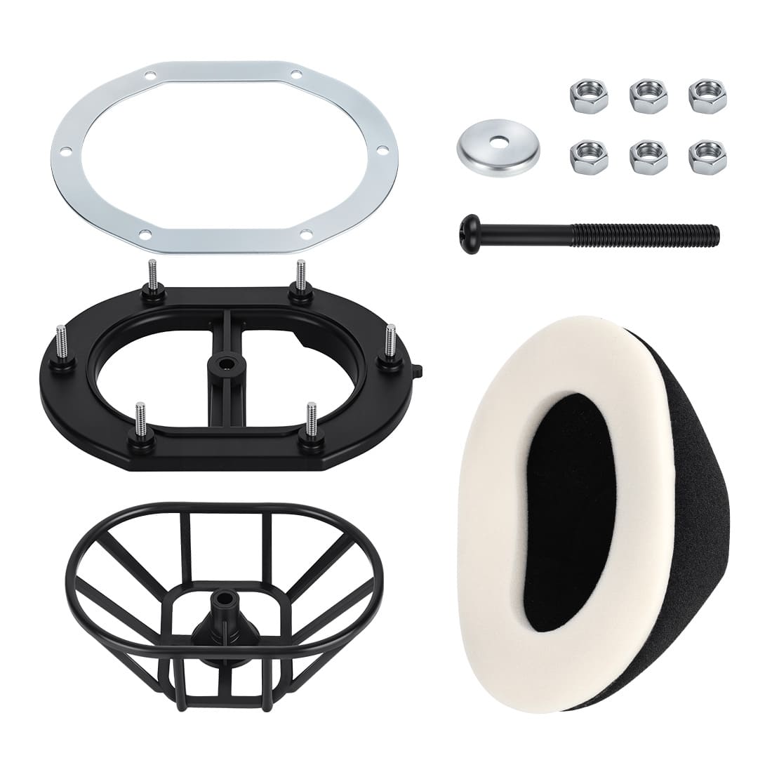 Air Filter Kit Cage Holder w/Guide Holder Plate for Yamaha Blaster 200 YFS200 1988-2006