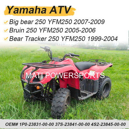 Left & Right Tie Rod Ends Assy for Yamaha YFM250 Bear Tracker 250 Big bear 250 Bruin 250 1999-2009 1P0-23831-00-00