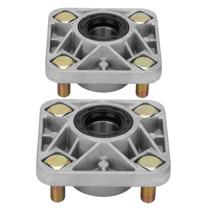 2Pcs Front Wheel Hub & Cover Cap for Yamaha Golf Cart G8 G9 G11 G14 G16 G20 G22 G27 YTF-1/1A/1E YDR-A/E