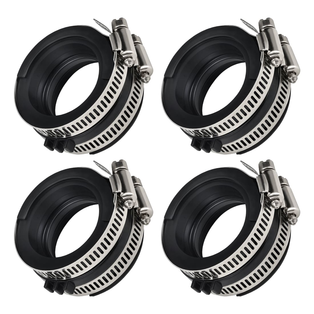 4Pcs Carburetor intake Manifold Pipe For Honda Interceptor 750 VFR750F 1990-1993 16211-MT4-000