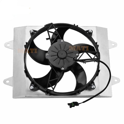 Radiator Cooling Fan Assy With Shroud for Polaris Ranger 700 800 900-Diesel 2011-2014 2410366 2410863