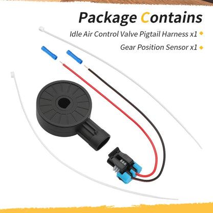 Gear Position Sensor & Pigtail Harness for Polaris Ranger RZR Sportsman ACE 2011-2025 7661999