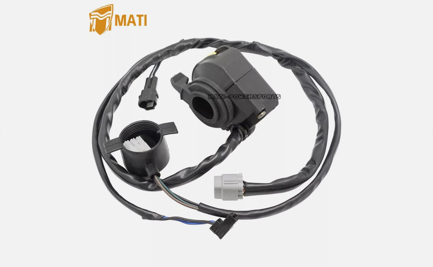 M MATI Handlebar Start Stop Kill Switch Headlight for Suzuki Quadsport Z400 LTZ400 /Z 37400-33H00