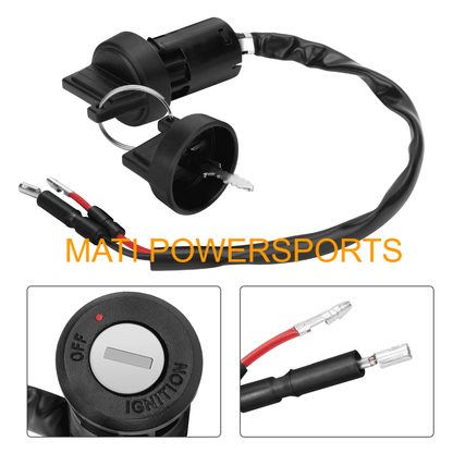 Handlebar Key Starter Relay Switch Kit for Honda TRX300EX 300EX Sportrax 300 1993-2006