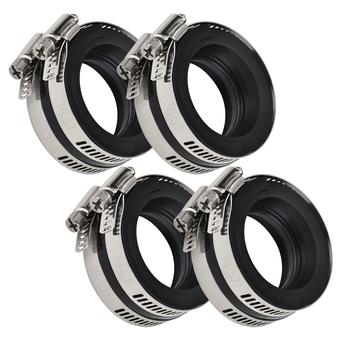 4Pcs Carburetor intake Manifold Pipe For Honda Interceptor 750 VFR750F 1990-1993 16211-MT4-000