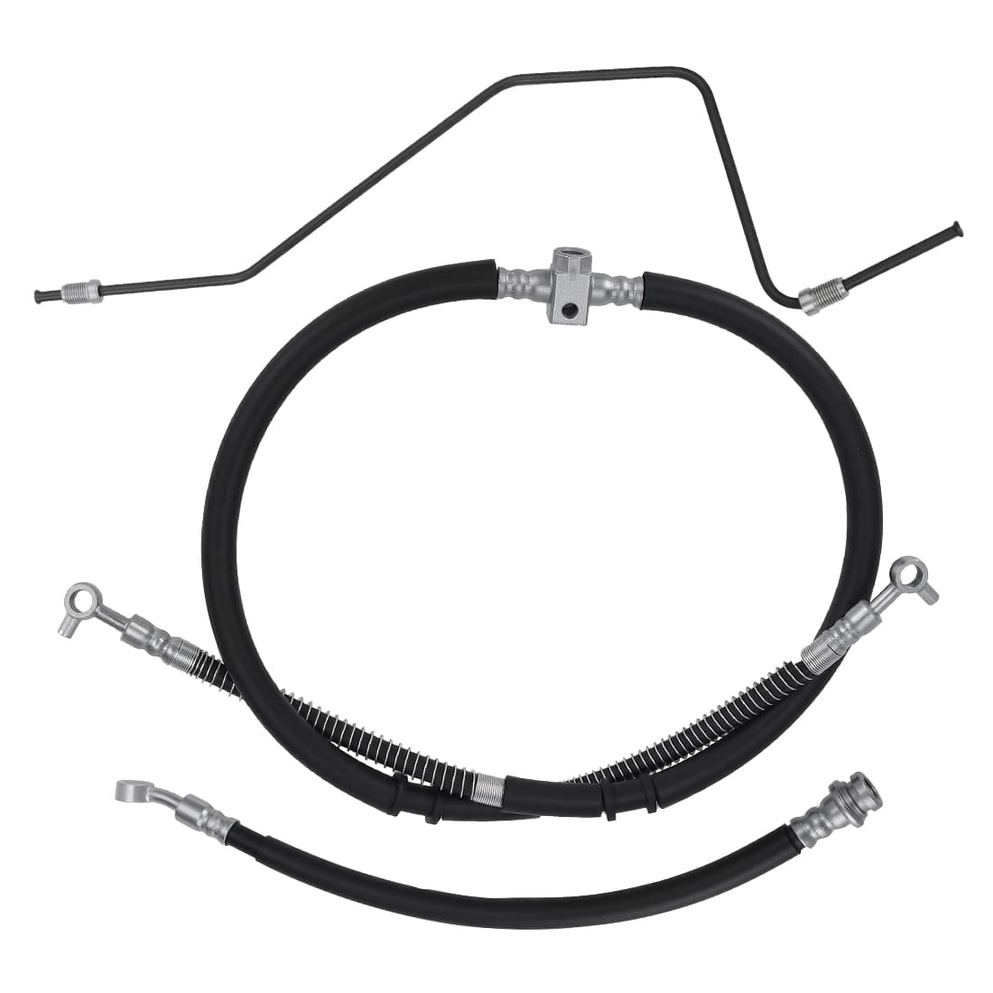 Front Brake Hose Line & Pipe Kit For Yamaha Raptor YFM700R YFM700 2006-2024 1PE-F5872-00-00