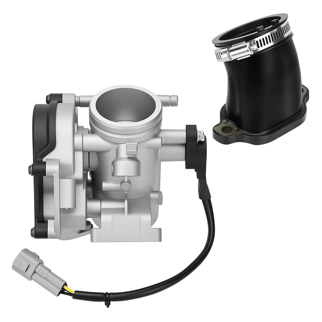 Throttle Body & Intake Manifold Adapter Boot For Polaris Ranger 700 6x6 Crew XP 2006-2009 2203925