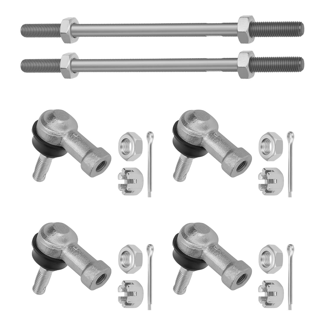 2Pcs Tie Rod Set For Polaris Scrambler 50 90 2001-2003 0450503 0450919