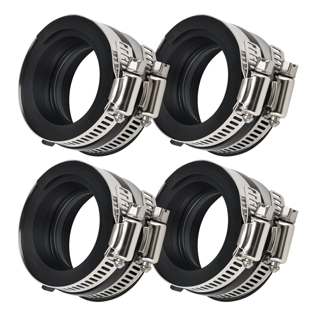 4Pcs Carburetor intake Manifold Pipe For Honda Interceptor 750 VFR750F 1990-1993 16211-MT4-000