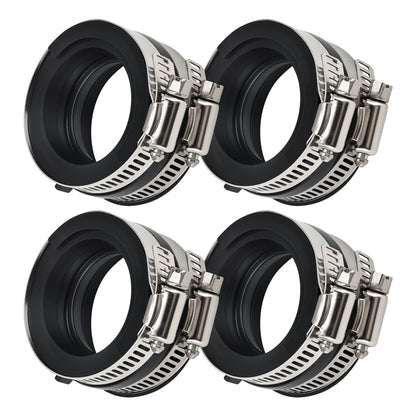 4Pcs Carburetor intake Manifold Pipe For Honda Interceptor 750 VFR750F 1990-1993 16211-MT4-000