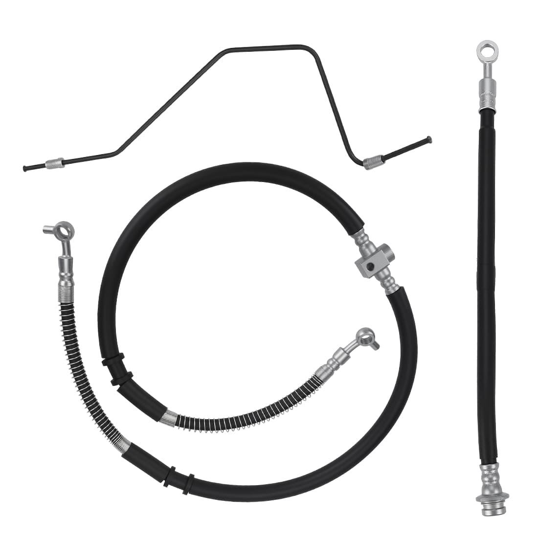 Front Brake Hose Line & Pipe Kit For Yamaha Raptor YFM700R YFM700 2006-2024 1PE-F5872-00-00