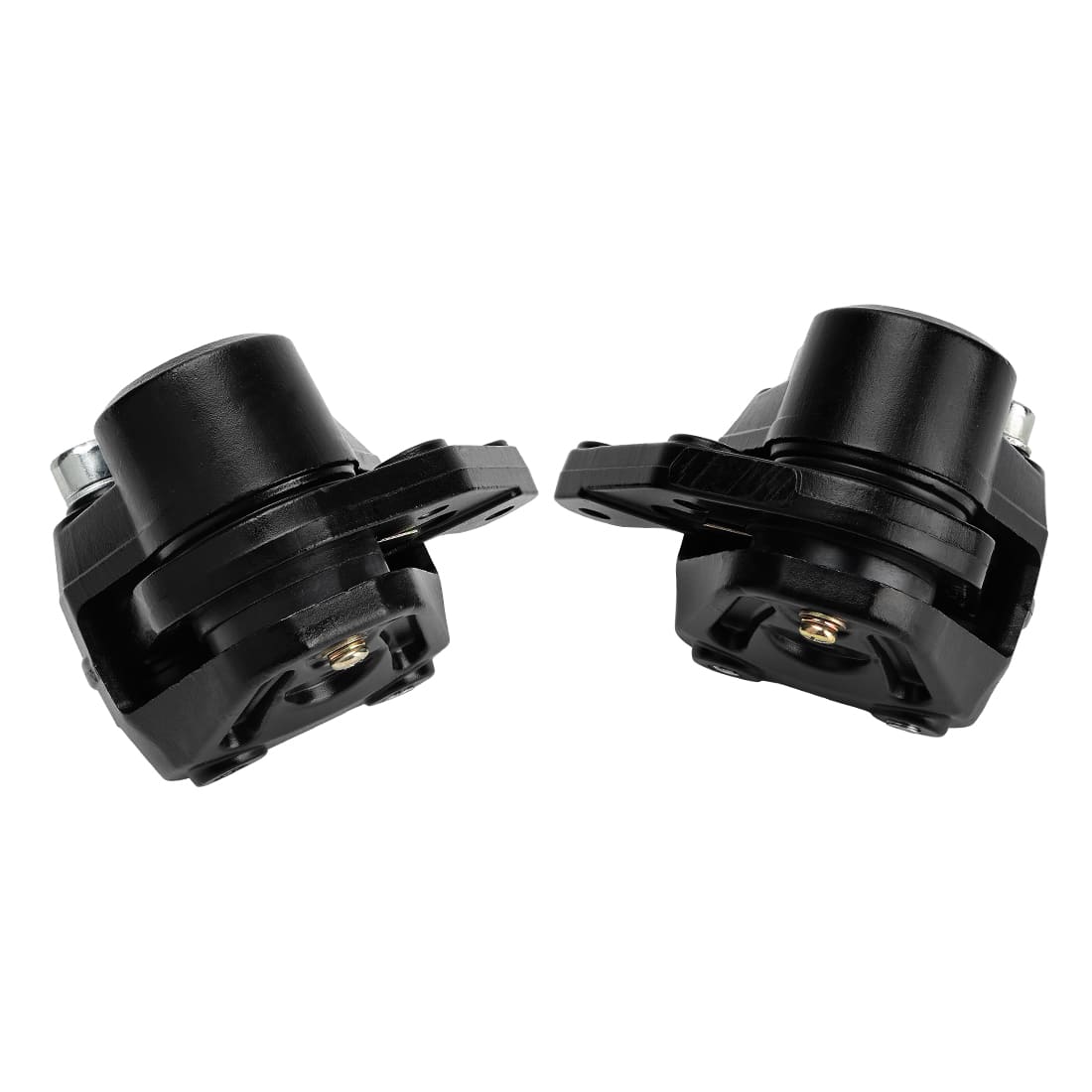 Front Left & Right Brake Caliper Assembly with Pads for Kawasaki Z1 H2 Mach IV 1972 - 1975 43041-008