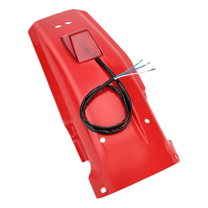 Rear Fender & Taillight For Honda XR650L XR600R XR250R XR600R XR350R XR250L 1993-2024 80100-KV6-000ZE