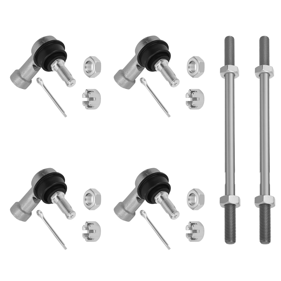 2Pcs Tie Rod Set For Polaris Scrambler 50 90 2001-2003 0450503 0450919