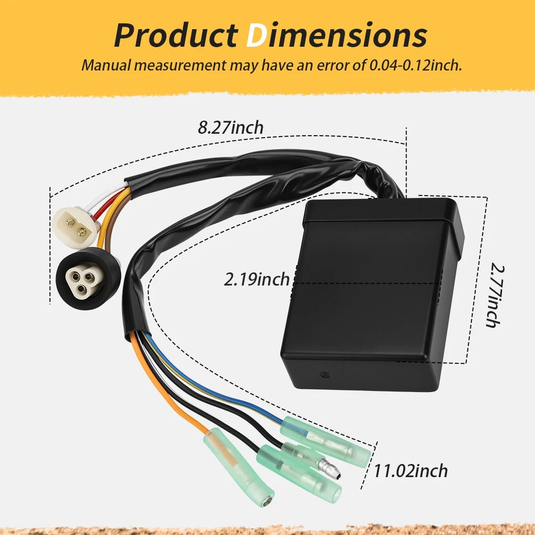 Ignition CDI Box For Yamaha XT225 1992-2000 4BE-85540-01-00