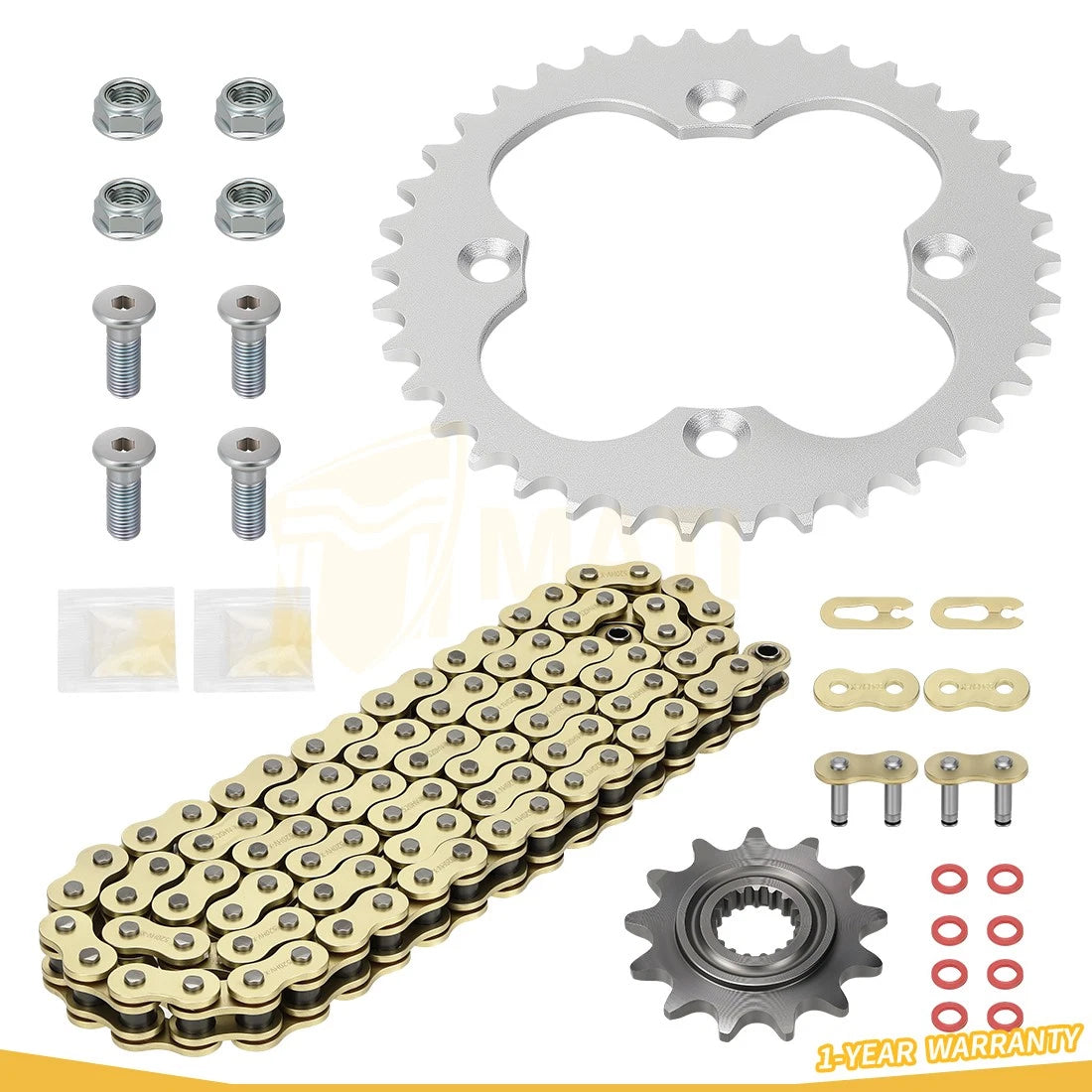 94L X-Ring Drive Chain & Drive Sprocket Assembly For Honda TRX450ER TRX450R 2006-2009