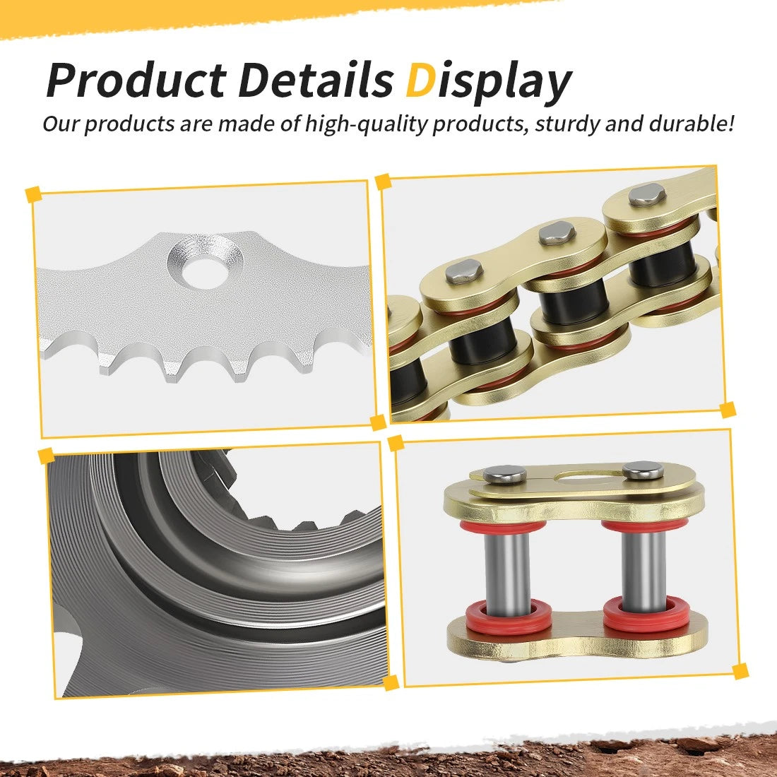 94L X-Ring Drive Chain & Drive Sprocket Assembly For Honda TRX450ER TRX450R 2006-2009
