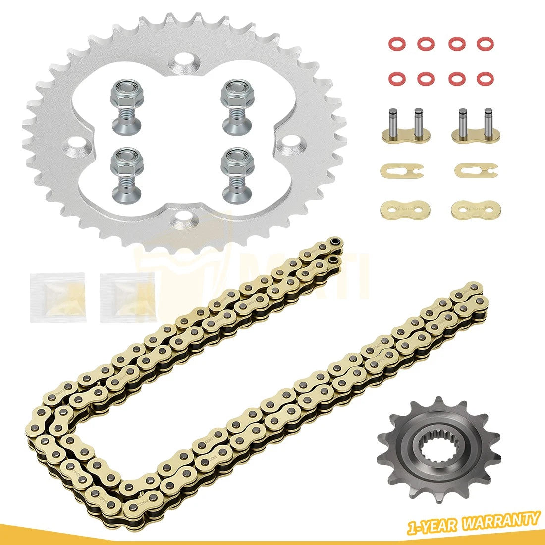 94L X-Ring Drive Chain & Drive Sprocket Assembly For Honda TRX450R 2004-2005