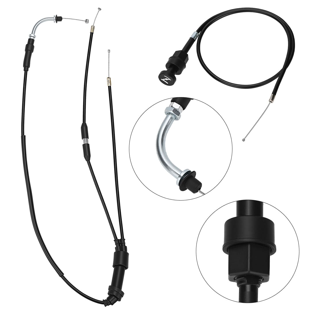 Carburetor Assy & Air Filter & Cable For Yamaha PW50 2008-2024 5PG-14101-11-00