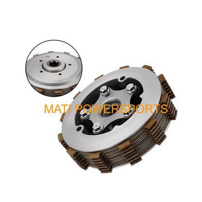 Heavy Duty Clutch Assembly Kit & Lock Nut Kit & Gasket For Yamaha YFM350 U/X/FW/FWJ/ER/F YFP350 YFM400F