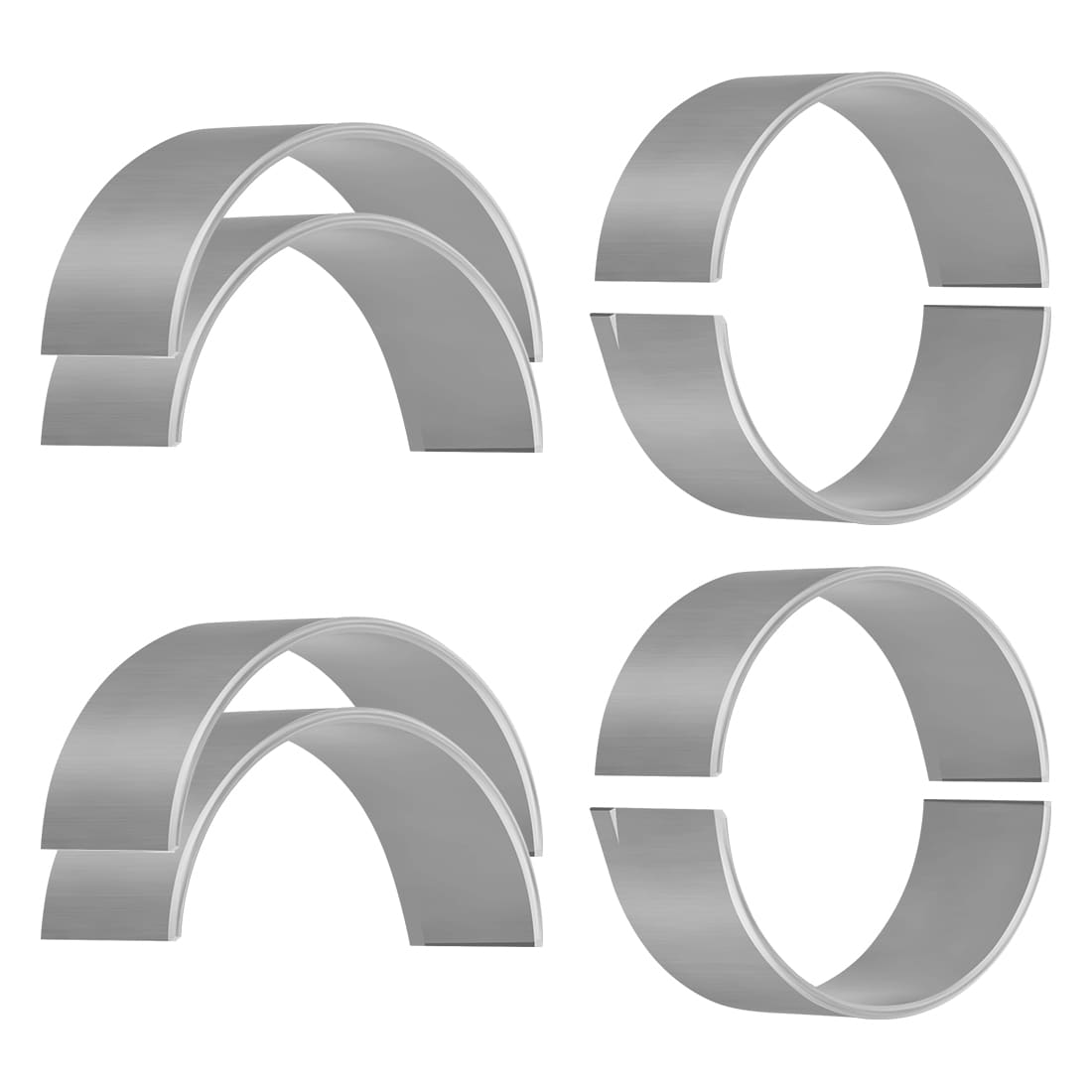 8PCS Crankshaft Rod Bearing For Yamaha Watercraft 2008-2024 6S5-11656-70-00