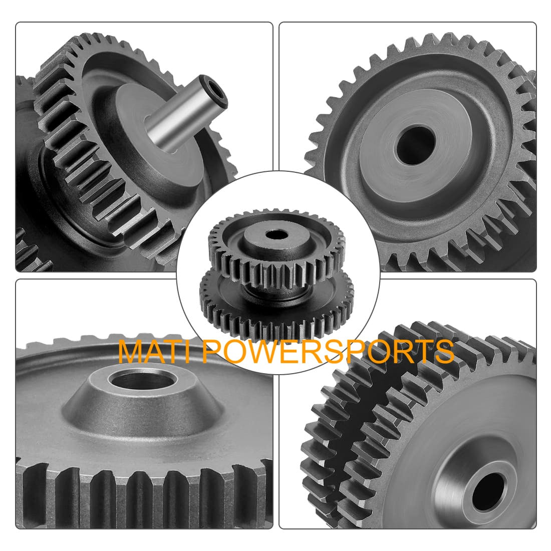 Starter Idler Shaft Gear for following Yamaha Motorcycle V-Star 1100 Custom Classic Silverado XVS1100 A AT