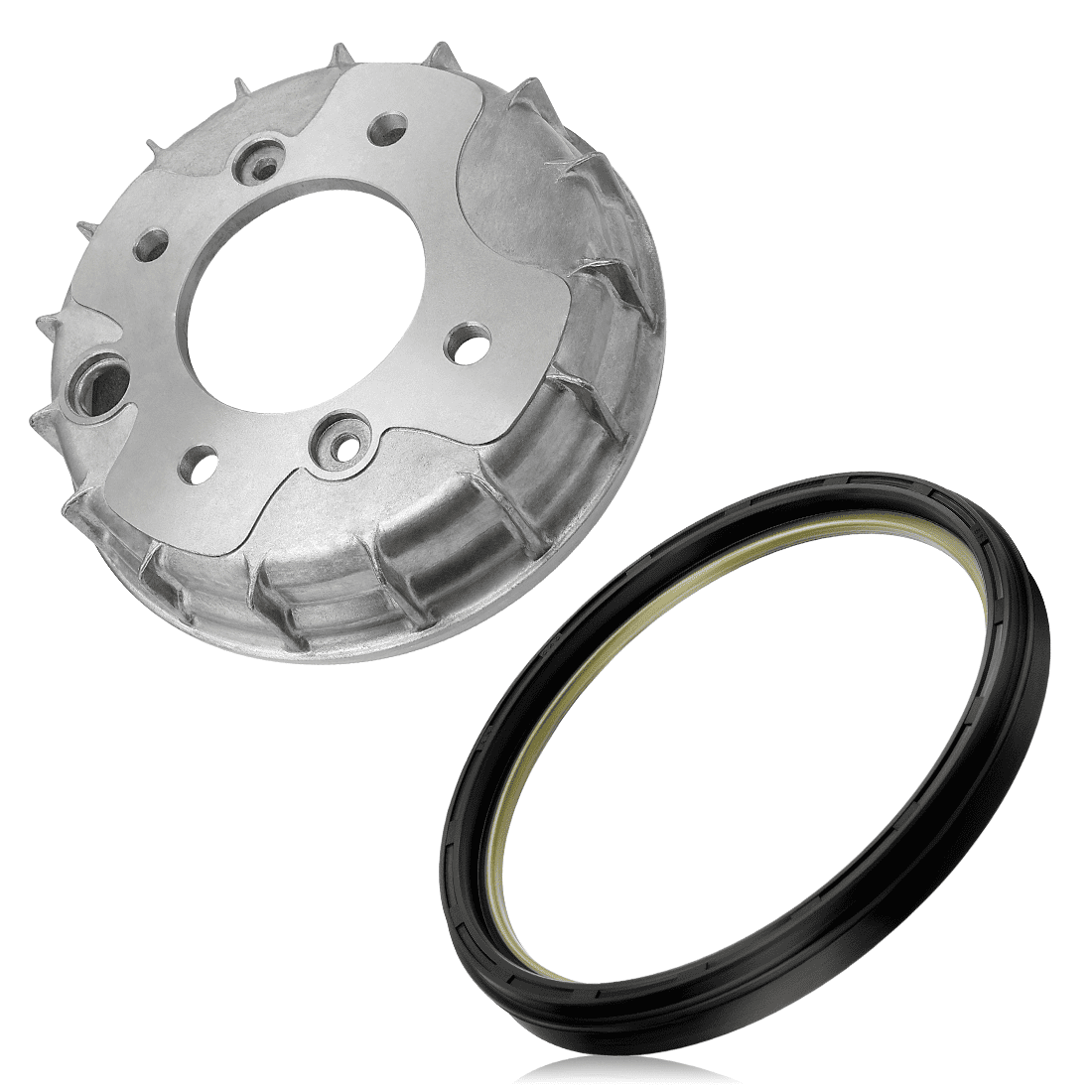 Front Brake Drum & Dust Seal For Honda Foreman 400 TRX400FW/FE/FM FourTrax 300 4x4 TRX300FW 45710-HM5-930